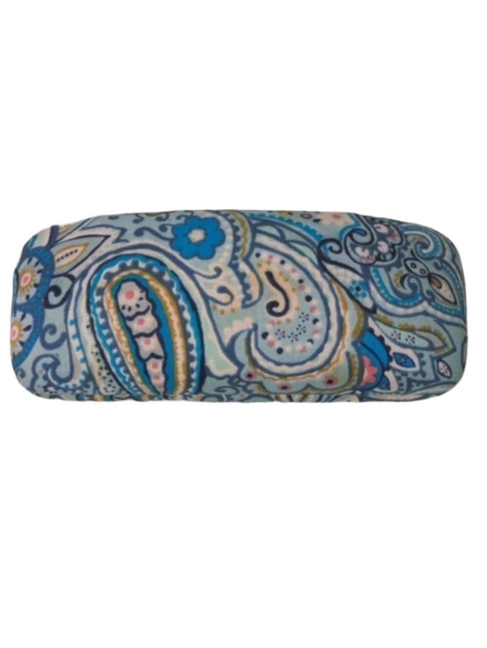 Vera Bradley Blue Paisley Hard Eyeglass Case - Picture 2 of 3